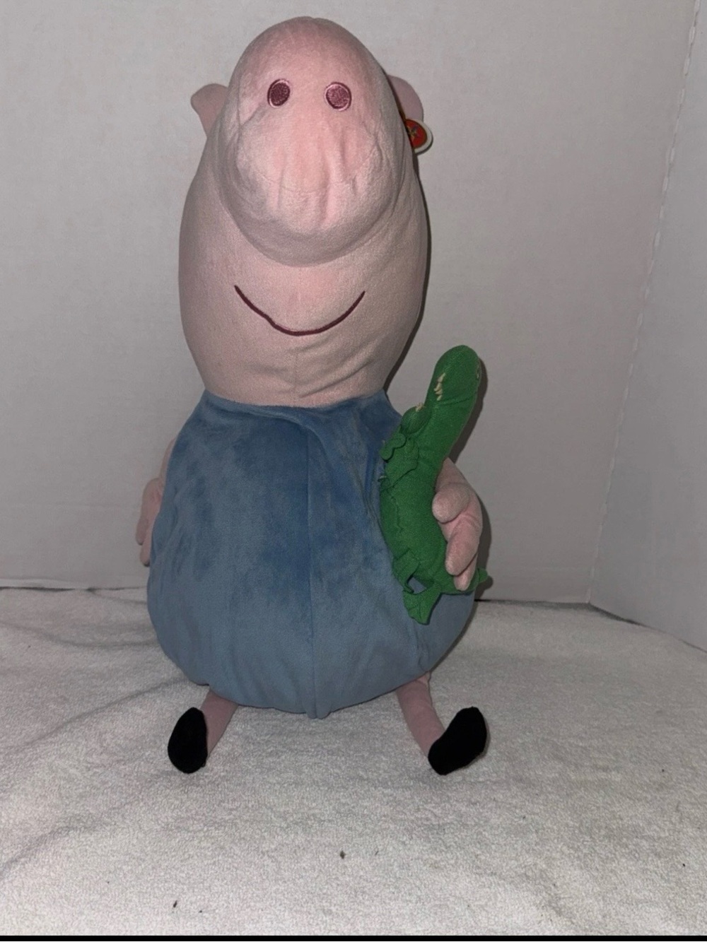 Peppa Pig Plush with Green Alligator